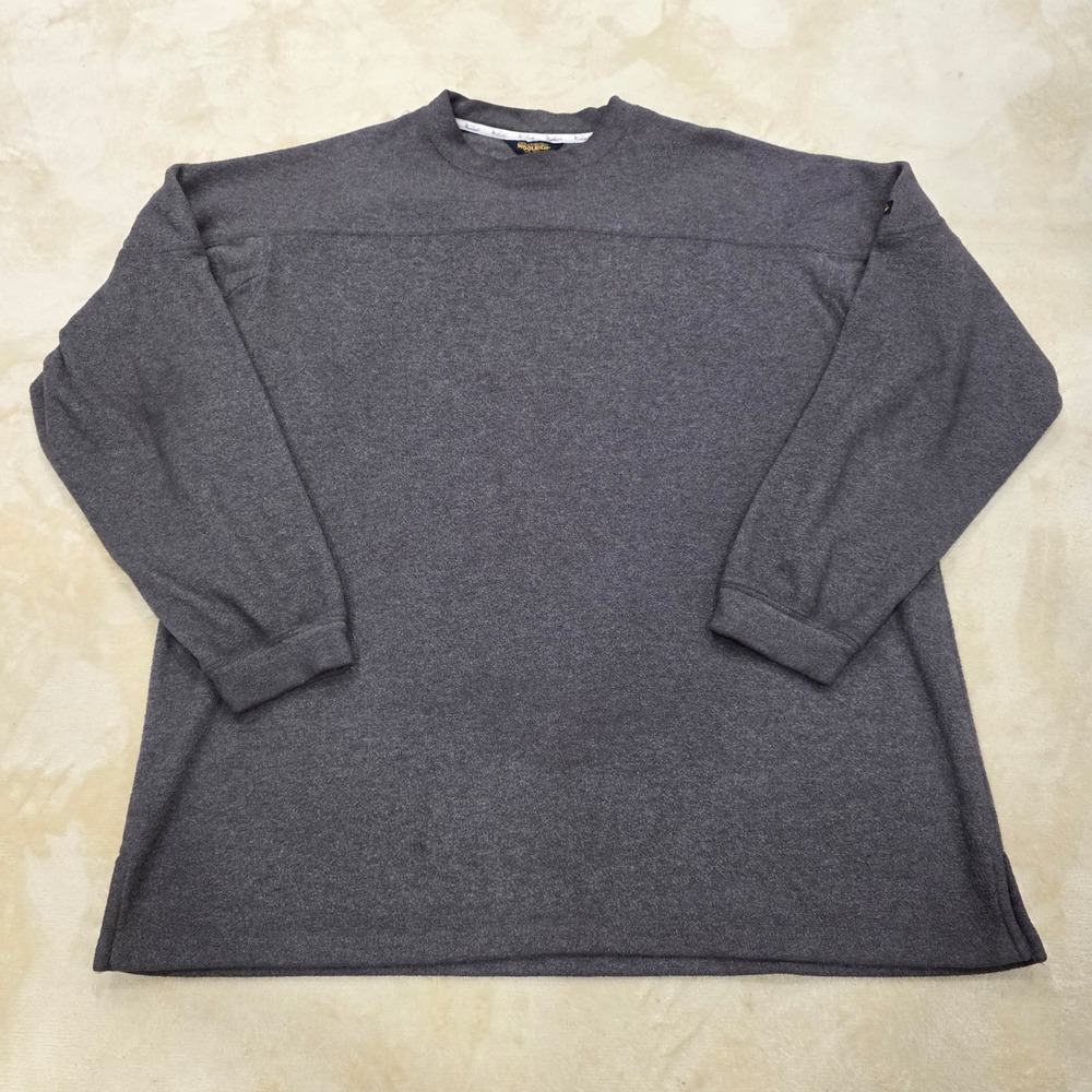Woolrich John Rich Bros Gray Crewneck Sweatshirt Men's XL 26.5" Pit to Pit